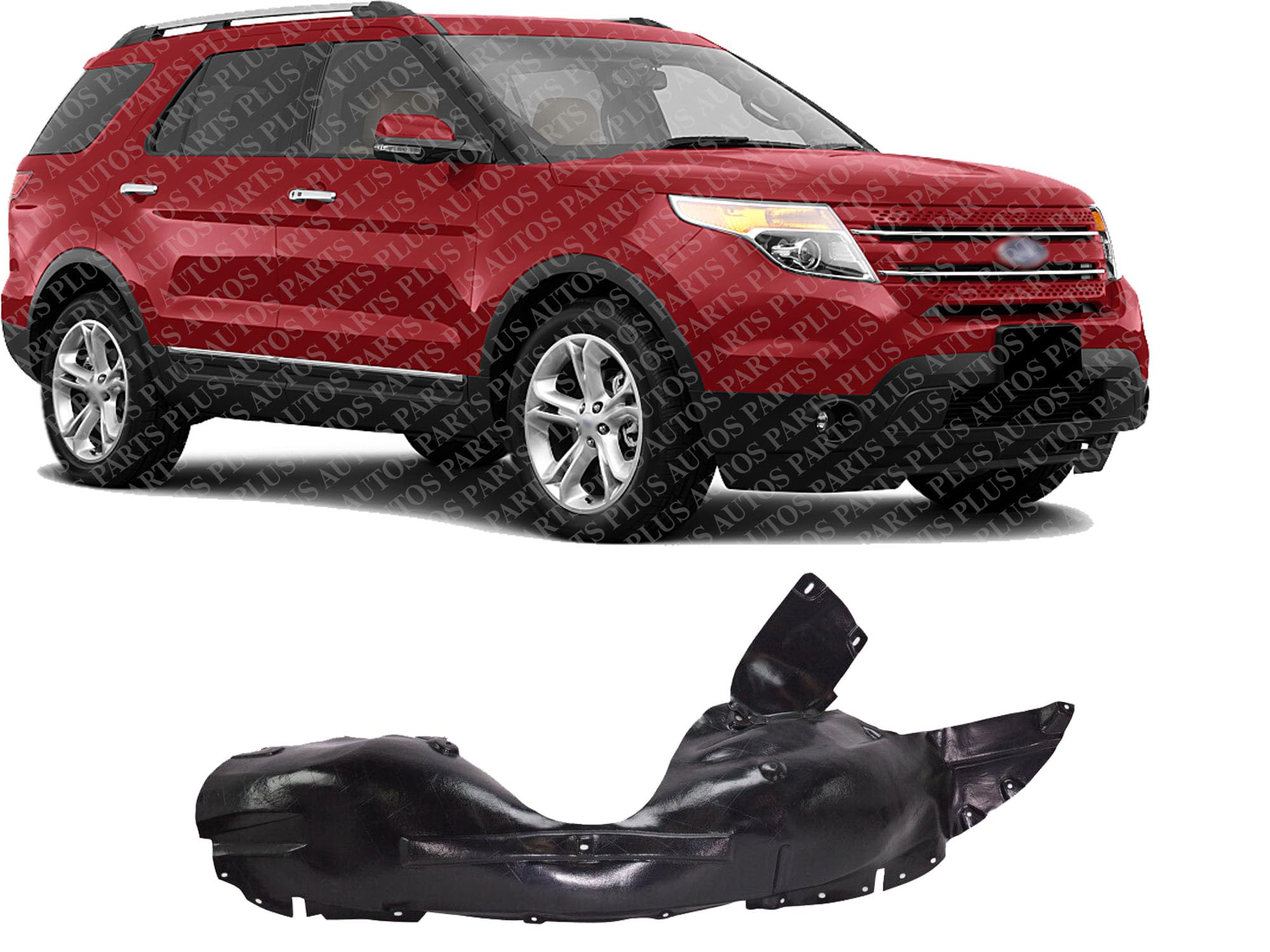 Amazon.com: AUTOS PARTS PLUS Front Fender Liner Plastic Right